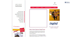 Desktop Screenshot of nylonsocks.co.uk